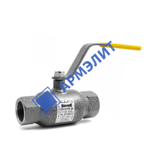 Кран шаровый резьбовой LD КШ.Ц.М.032.040 L=155 П/П Ру-40 Ду-32