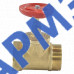 Клапан пожарный латунь прямой КПЛП 50-1 Ду 50 1,6 МПа муфта-цапка Апогей 110017