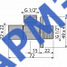 Вентиль для подключения смесителя 1/2x1/2 Alca Plast ARV004