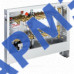 Шкаф коллекторный наружный сталь ШКСО-1 В1 П с узлом присоединения системы отопления на 1 вых правое подключение Danfoss 003L1256