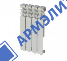 Радиатор алюминиевый AL 500/78 S19 12 секций Qну=1476 Вт RAL 9016 (белый) Benarmo